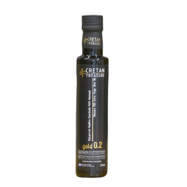 GOLD - GLASS BOTTLE - 250ml